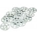 Tile Backer Board Washers -BULK PACK -  Galvanised Zinc Tile Backer Board Fixing Washers 36mm (Packs of 50/75/100/500/1000/5000/10000) - Hard Backer Board Washer Discs